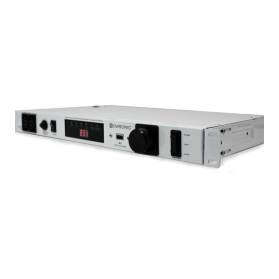 Nowsonic POWER PLANT User Manual