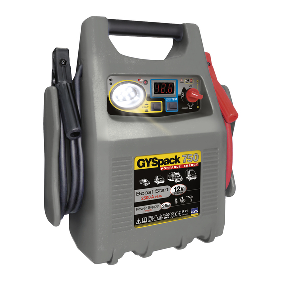 GYS GYSPACK 750 Manual