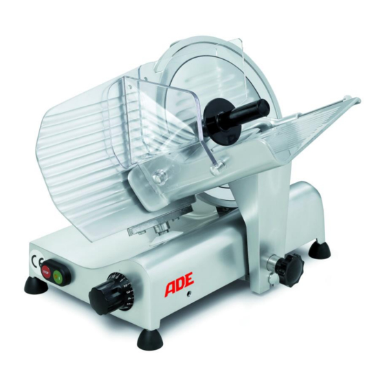 ADE HANSE Series Operating Manual