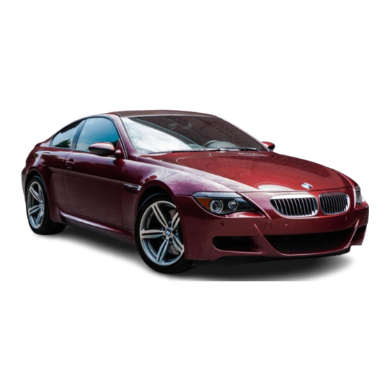 BMW 2008 M6 Owner's Manual