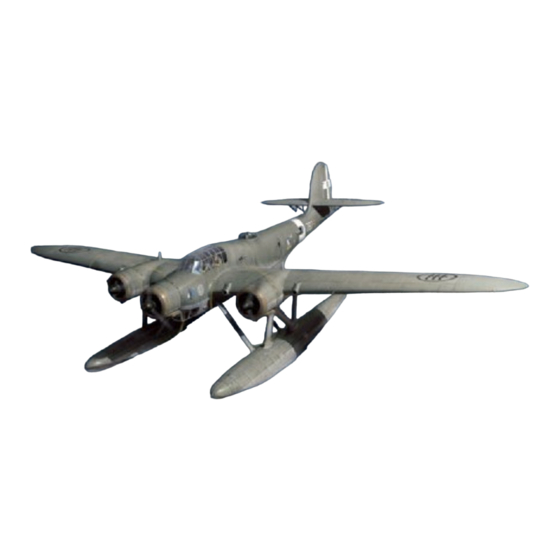 Italeri Airone CANT-Z 506 Assembly Instructions Manual