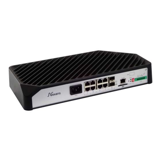Nexans LANactive XGigaSwitch DICE User Manual