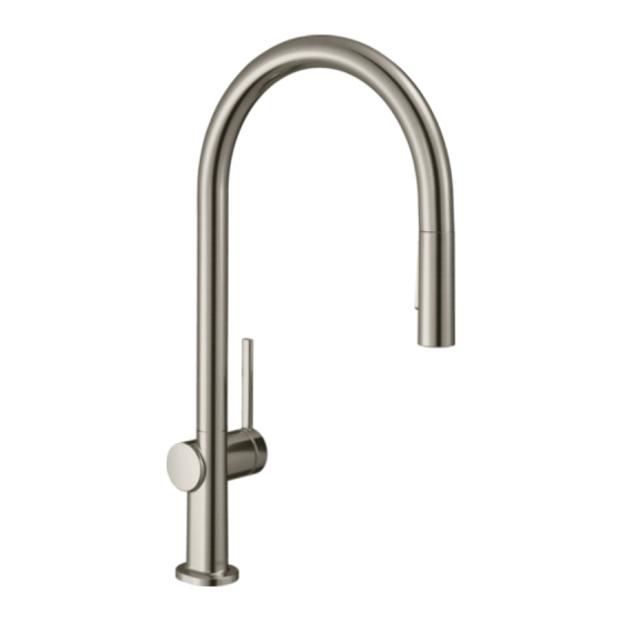 Hans Grohe Talis M54 210 2jet 72800 Series Instructions For Use/Assembly Instructions