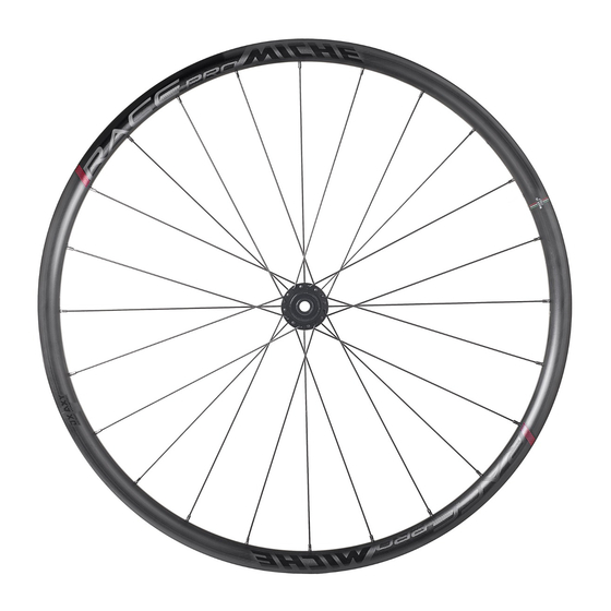 Miche RACE PRO Manual Of Maintenance And Use