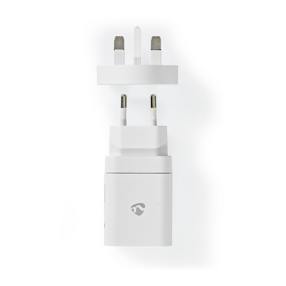 nedis WCPD18WU102BK Quick Start Manual