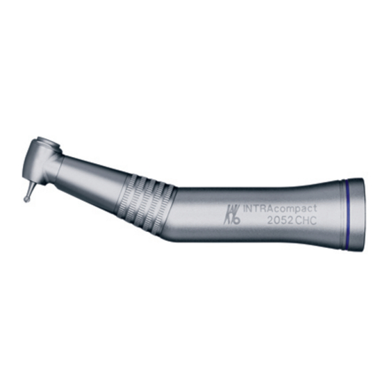 KaVo 2052 CHC Instructions For Use Manual