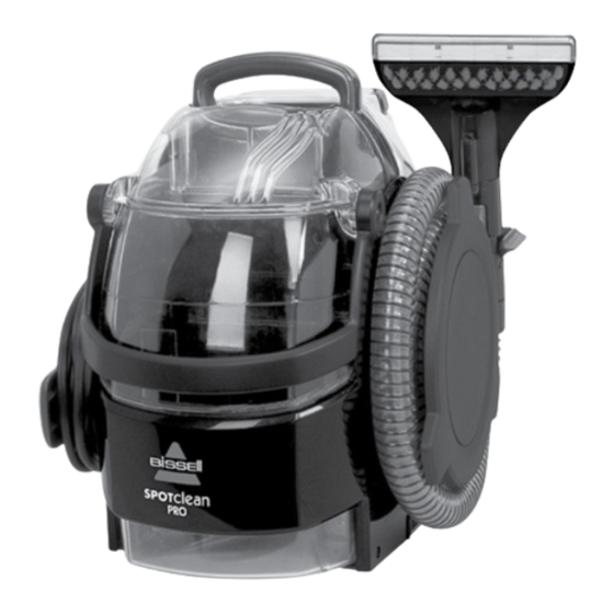 Bissell SPOTCLEAN PRO 1558E Manual