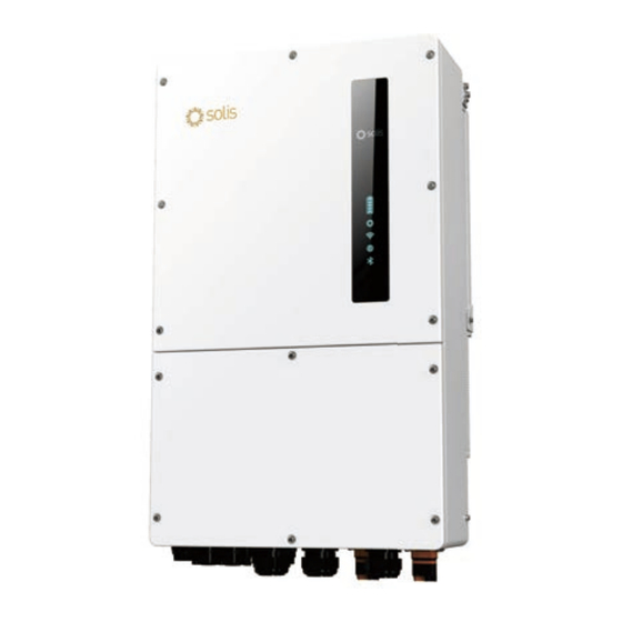 SOLIS S6-EH3PK-H-ND Series Quick Installation Manual