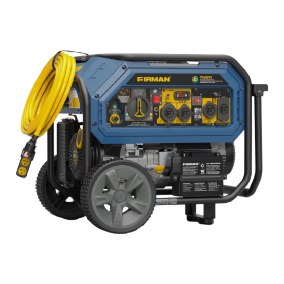 FIRMAN T08073 OPERATOR'S MANUAL Pdf Download | ManualsLib