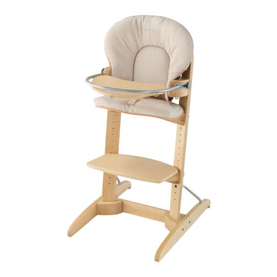 BEBE CONFORT CHAISE WOODLINE Manual