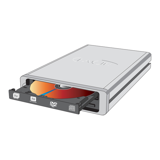 LaCie d2 DL DVD±RW Drive User Manual