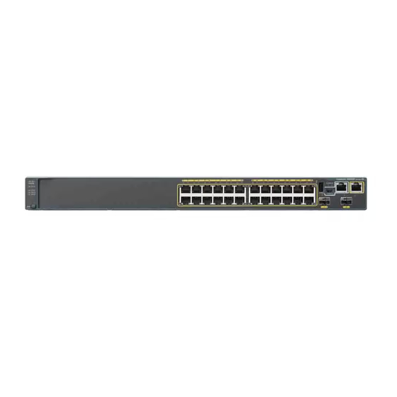 Cisco Catalyst 2960-S Started Manual