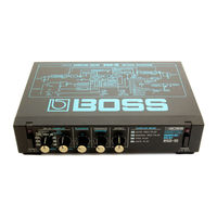 Boss RSD-10 Instructions Manual