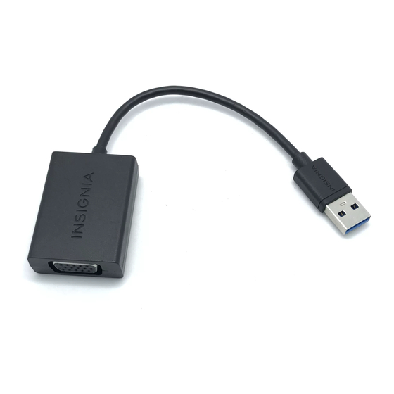 Insignia NS-PU95203 Quick Setup Manual