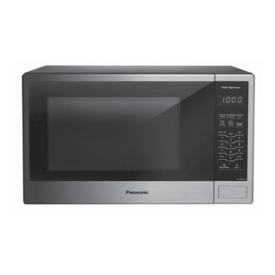 Panasonic NN-SG626S Manuals