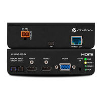 Atlona AT-HDVS-150-TX User Manual
