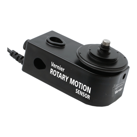 Vernier Rotary Motion Sensor User Manual