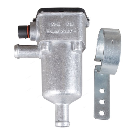 DEFA 411715 Fitting Instructions Manual