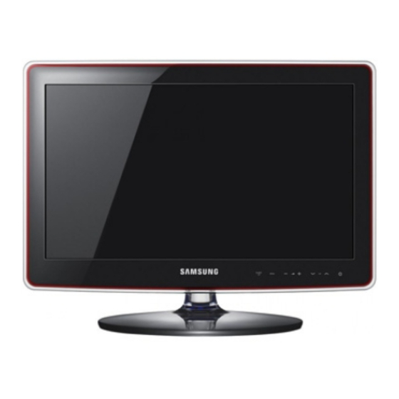 Samsung LE22B650T6W User Manual
