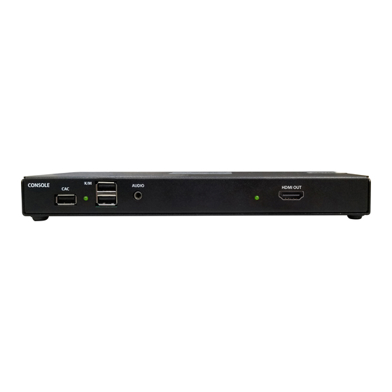 Black Box KVS4-8001DX User Manual