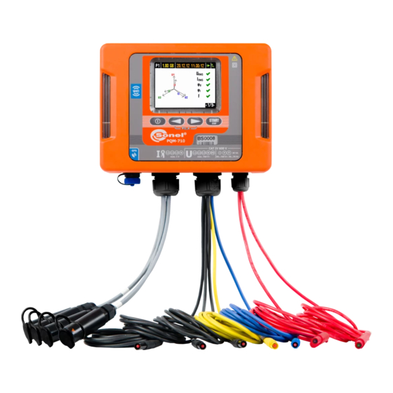 Sonel PQM-702 Quick Manual