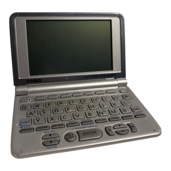 Casio EW-G5500V Quick Reference Manual