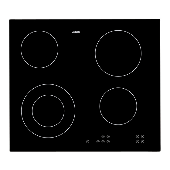 Zanussi ZVE6004F Manuals