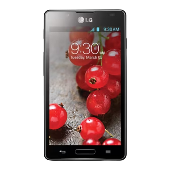LG -P710 Quick Start Manual