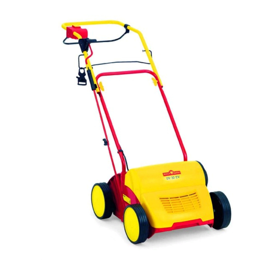 Wolf Garten UV 30 EV Instruction Manual