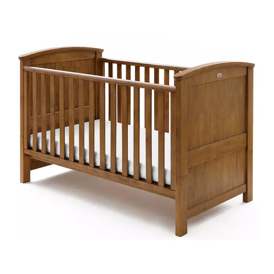 Silver Cross Ashby Cot Assembly Instructions Manual