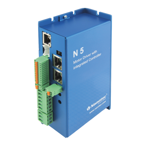 NANOTEC ELECTRONIC N5 Technical Manual