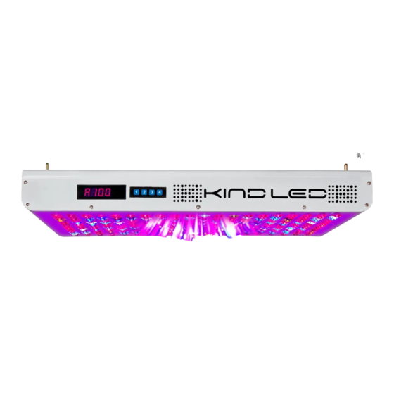Kind LED Grow Lights K5 Series Instructions Manual