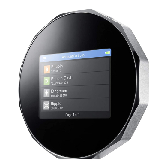 SecuX V20 User Manual
