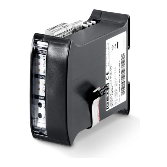 GEZE MBZ300 Installation Instructions Manual