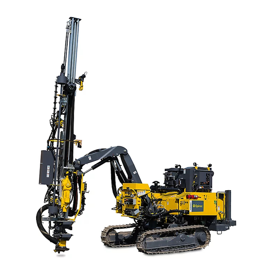 Atlas Copco PowerROC T30 E Operator Instructions Manual