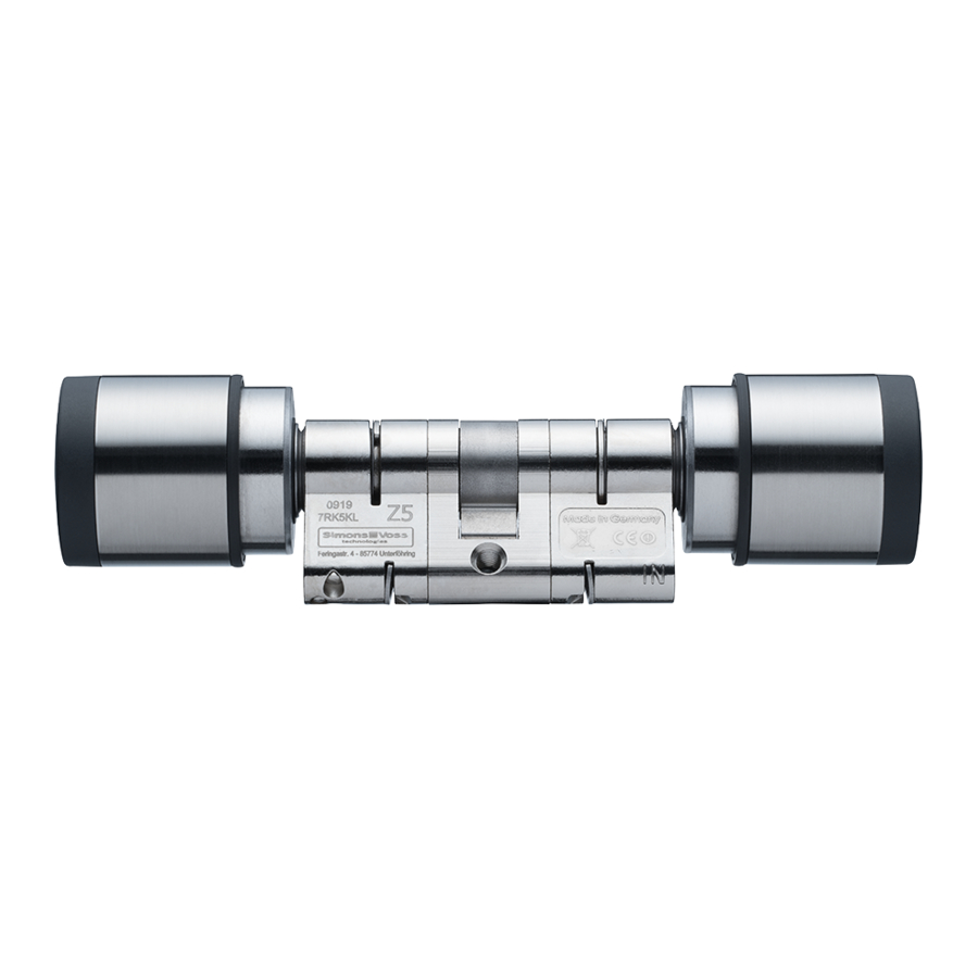 Simons Voss Technologies SmartIntego Cylinder AX Modularity Manual