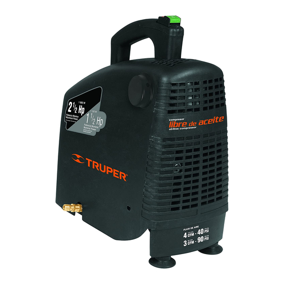 User Manuals: Truper COMP-POR-2.5 Air Compressor