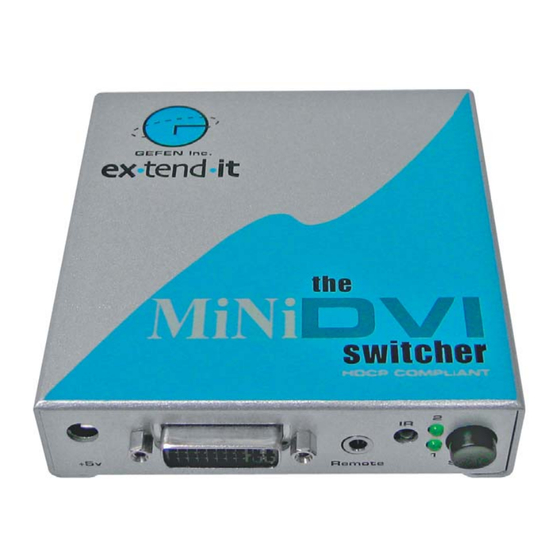 Gefen MINIDVI-241 User Manual