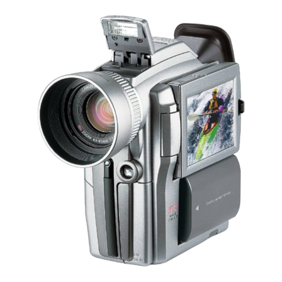 Canon optura 200 MC Instruction Manual