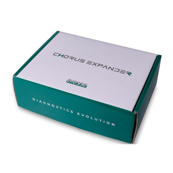 Diesse CHORUS TRIO CHORUS EXPANDER UPGRADE KIT Installation Manual