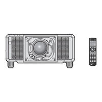 Panasonic PT-RZ14K Operating Instructions Manual
