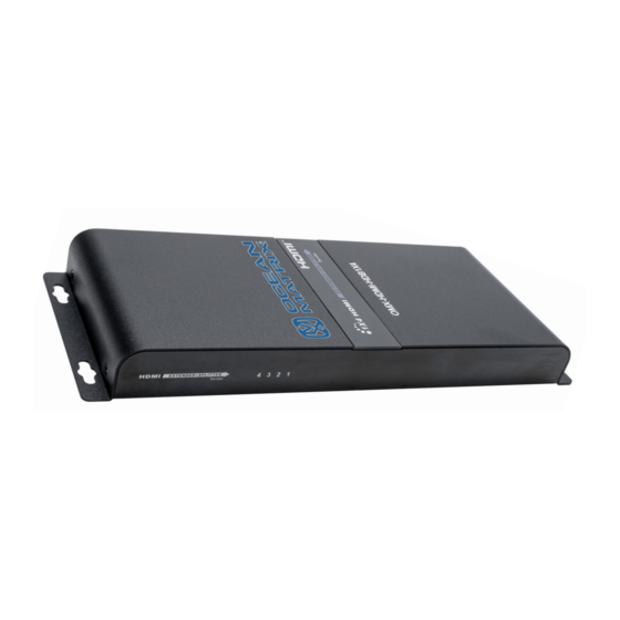 Ocean Matrix OMX-HDMI-HDB1X4 Operation Manual