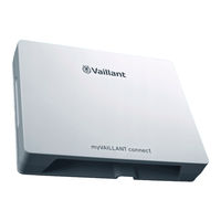 Vaillant 0010037344 Installation Instructions Manual