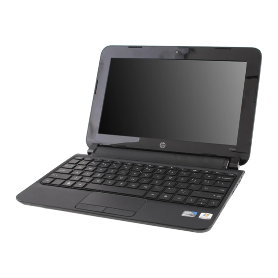 HP Mini 110 Maintenance And Service Manual