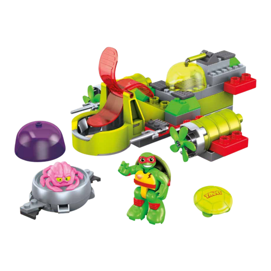 Mega Construx Nickelodeon Teenage Mutant Ninja Turtles Turtle Jet Blaster Manual