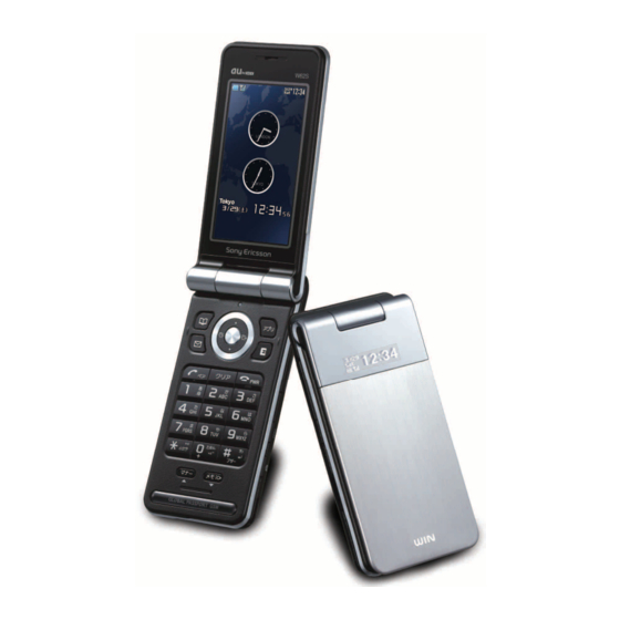 KDDI W62S User Manual