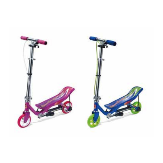 SpaceScooter X360 Quick Start Manual