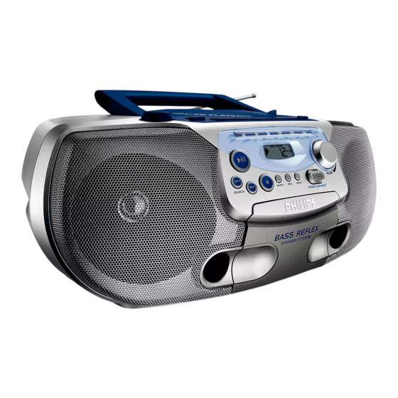 Philips AZ1220 Specifications