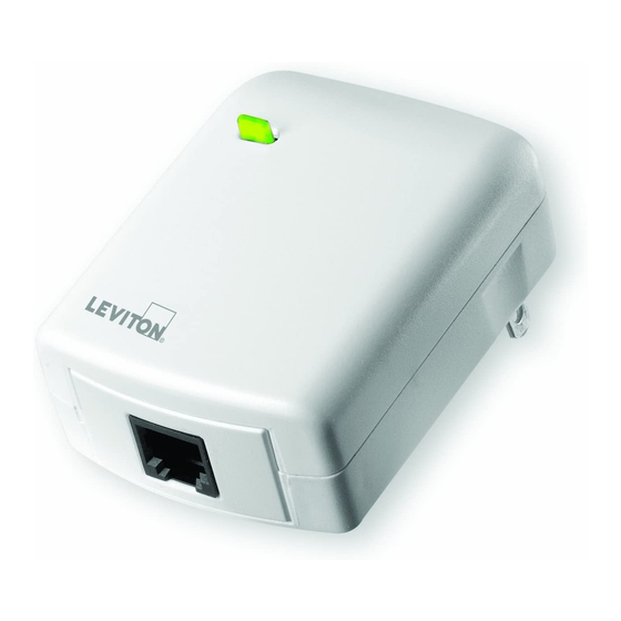 Leviton VIZIA RF PLUS VRC0P-1LW Installation Instructions
