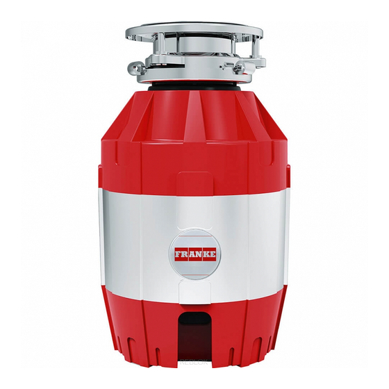 FRANKE TE50 USER AND INSTALLATION MANUAL Pdf Download ManualsLib